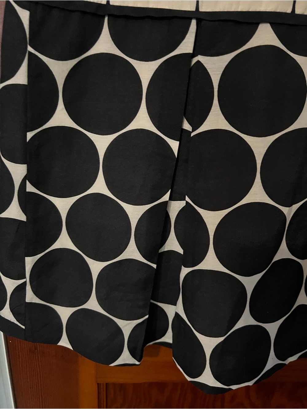 Ann Taylor LOFT Sleeveless Retro Mod Dress Size 8 Polka Dot Fit & Flare - Picture 10 of 10
